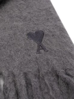 AMI Paris écharpe Ami De Cœur oversize