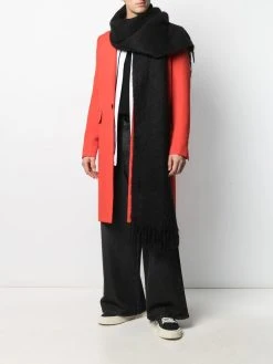 AMI Paris écharpe Ami De Cœur oversize