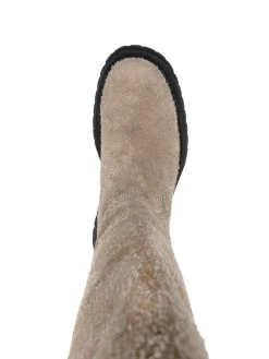 AMI Paris bottes à fini texturé