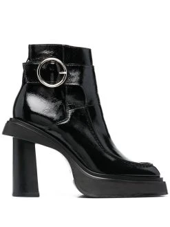 AMI Paris bottines 135 mm à bout carré