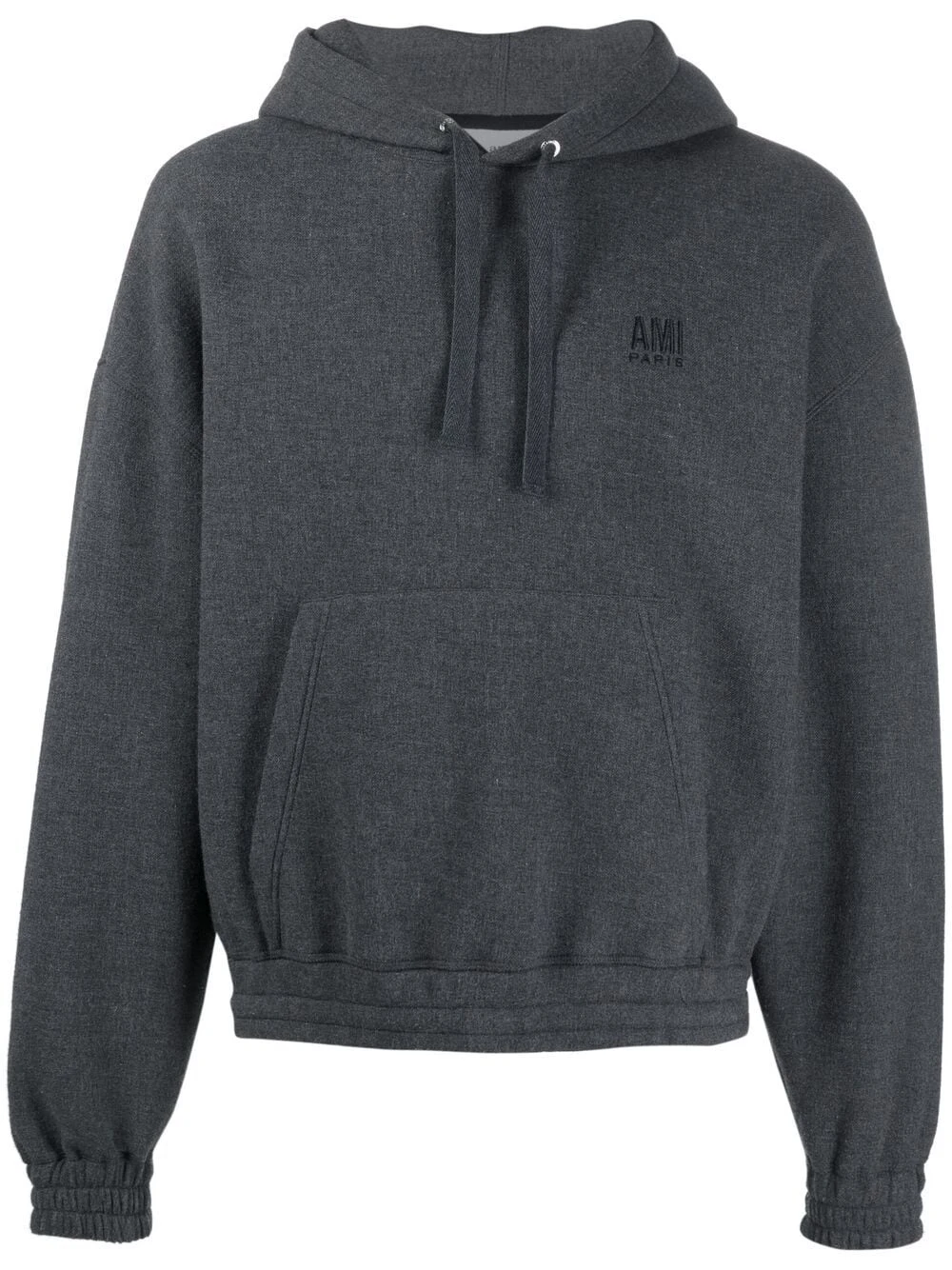 Qualité Excellente AMI Paris Hoodie à logo brodé hoodies homme 1 AMI Paris hoodie à logo brodé