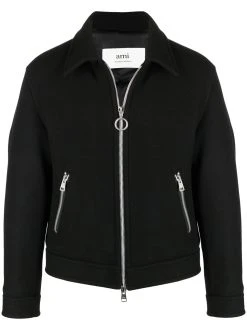 AMI Paris surchemise à fermeture zippée