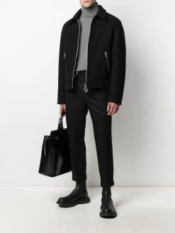 AMI Paris surchemise à fermeture zippée