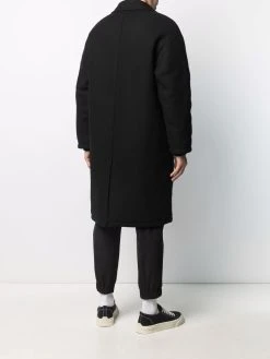 AMI Paris manteau Ami de Coeur à simple boutonnage