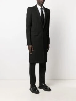 Qualité absolue AMI Paris Manteau cintré à simple boutonnage pardessus homme 9 AMI Paris manteau cintré à simple boutonnage