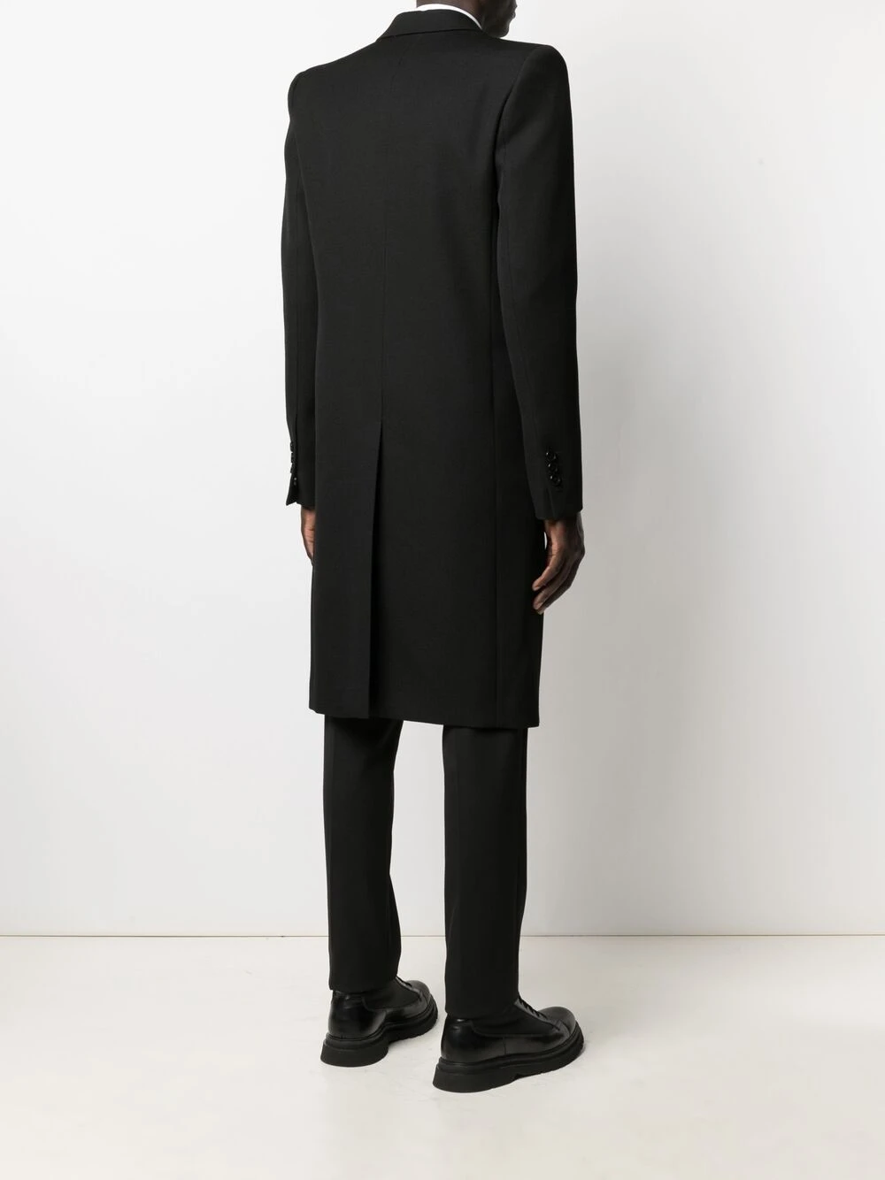 Qualité absolue AMI Paris Manteau cintré à simple boutonnage pardessus homme 4 AMI Paris manteau cintré à simple boutonnage