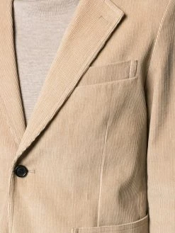 AMI Paris Réduction Blazer en velours côtelé à simple boutonnage blazers homme 9 AMI Paris blazer en velours côtelé à simple boutonnage