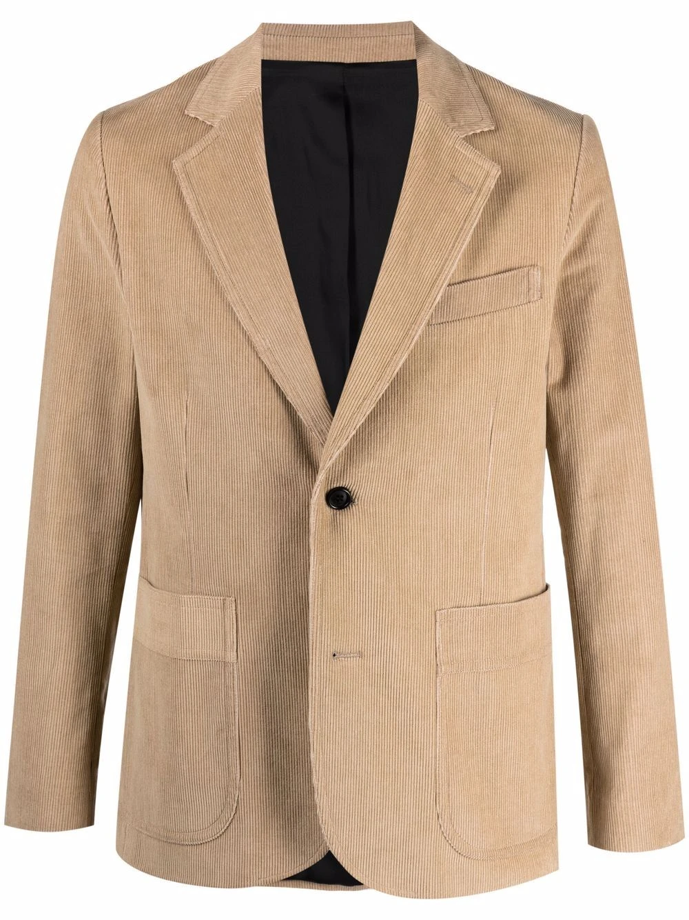 AMI Paris Réduction Blazer en velours côtelé à simple boutonnage blazers homme 1 AMI Paris blazer en velours côtelé à simple boutonnage