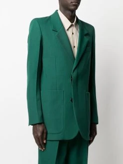 AMI Paris blazer à boutonnière dissimulée