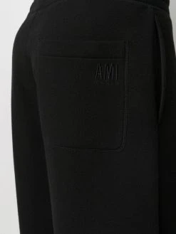 AMI Paris Prix Réduit Pantalon de jogging à logo brodé pantalons de survêtement homme 11 AMI Paris pantalon de jogging à logo brodé