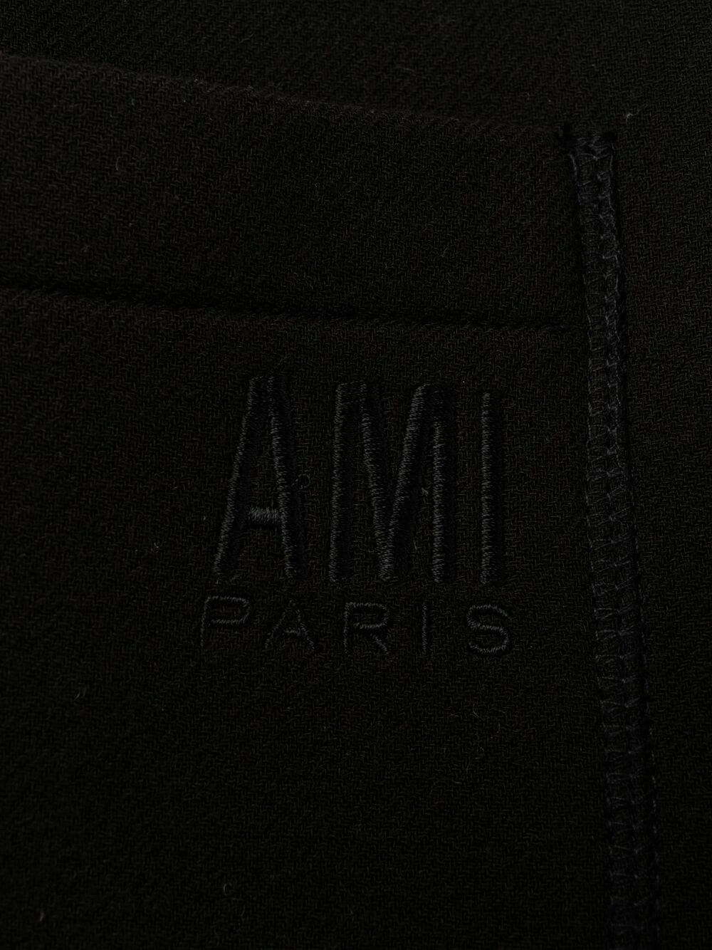 AMI Paris Prix Réduit Pantalon de jogging à logo brodé pantalons de survêtement homme 7 AMI Paris pantalon de jogging à logo brodé