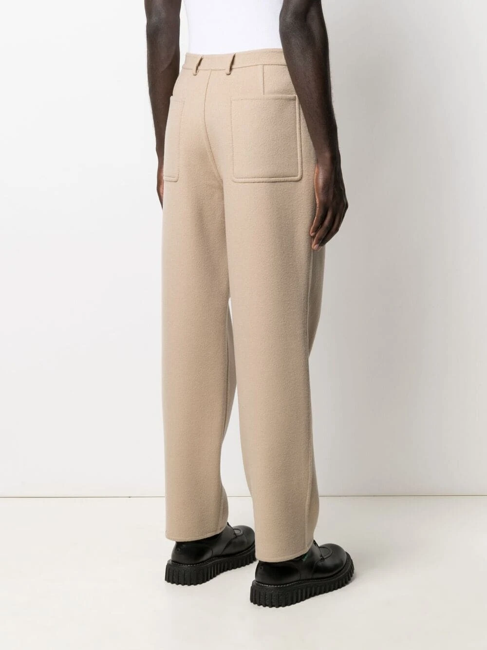 AMI Paris Pantalon droit en laine excellente qualité pantalons droits homme 4 AMI Paris pantalon droit en laine