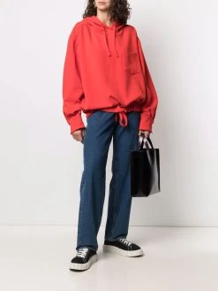 AMI Paris hoodie à lien de resserrage