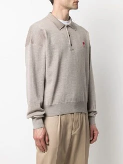 AMI Paris polo Ami de Coeur en maille