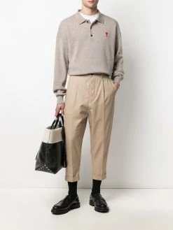 AMI Paris polo Ami de Coeur en maille