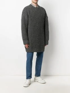 AMI Paris pull en maille épaisse