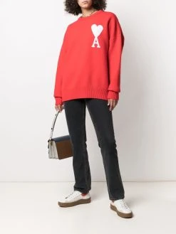 AMI Paris Pull Ami De Cœur Prix Bradés pulls femme 8 AMI Paris pull Ami De Cœur