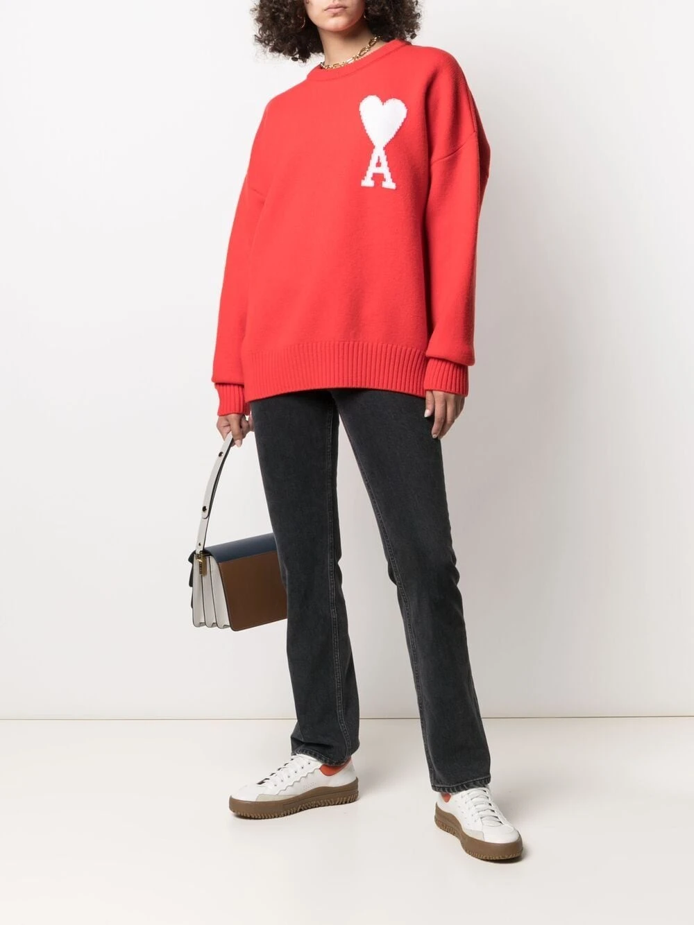 AMI Paris Pull Ami De Cœur Prix Bradés pulls femme 3 AMI Paris pull Ami De Cœur