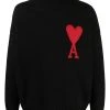 AMI Paris pull Ami De Cœur à col roulé
