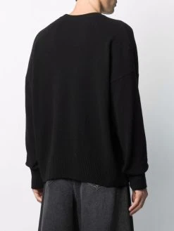 AMI Paris pull à effet d'épaules descendues