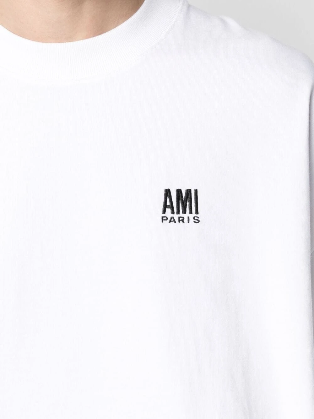 AMI Paris Prix Sympa T shirt à logo brodé t-shirts homme 5 AMI Paris t-shirt à logo brodé