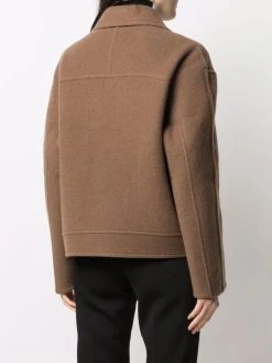 AMI Paris manteau à simple boutonnage