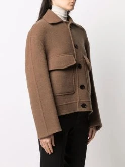 AMI Paris manteau à simple boutonnage