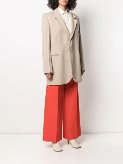 AMI Paris blazer cintré à simple boutonnage