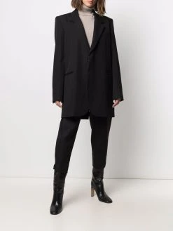 AMI Paris blazer ceinturé à simple boutonnage