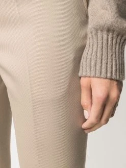 AMI Paris pantalon slim à taille haute