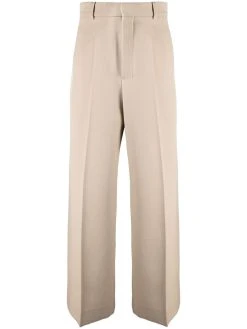 AMI Paris pantalon palazzo à taille haute