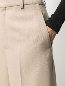 AMI Paris pantalon palazzo à taille haute