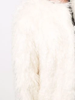 AMI Paris Veste en fourrure artificielle Prix Allégé vestes en peau lainée femme 9 AMI Paris veste en fourrure artificielle