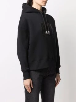 AMI Paris hoodie à lien de resserrage