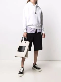 AMI Paris hoodie à patch logo