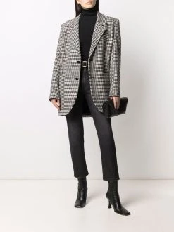 AMI Paris jean droit à taille haute