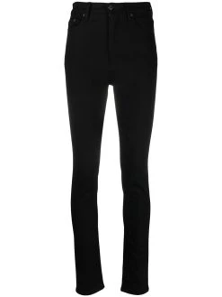 AMI Paris jean skinny à taille haute