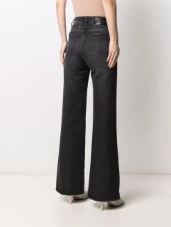 AMI Paris jean bootcut à taille haute