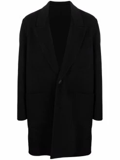 AMI Paris manteau à simple boutonnage
