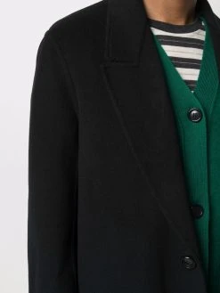 AMI Paris manteau à simple boutonnage