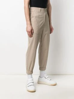 AMI Paris pantalon fuselé à chevilles élastiquées