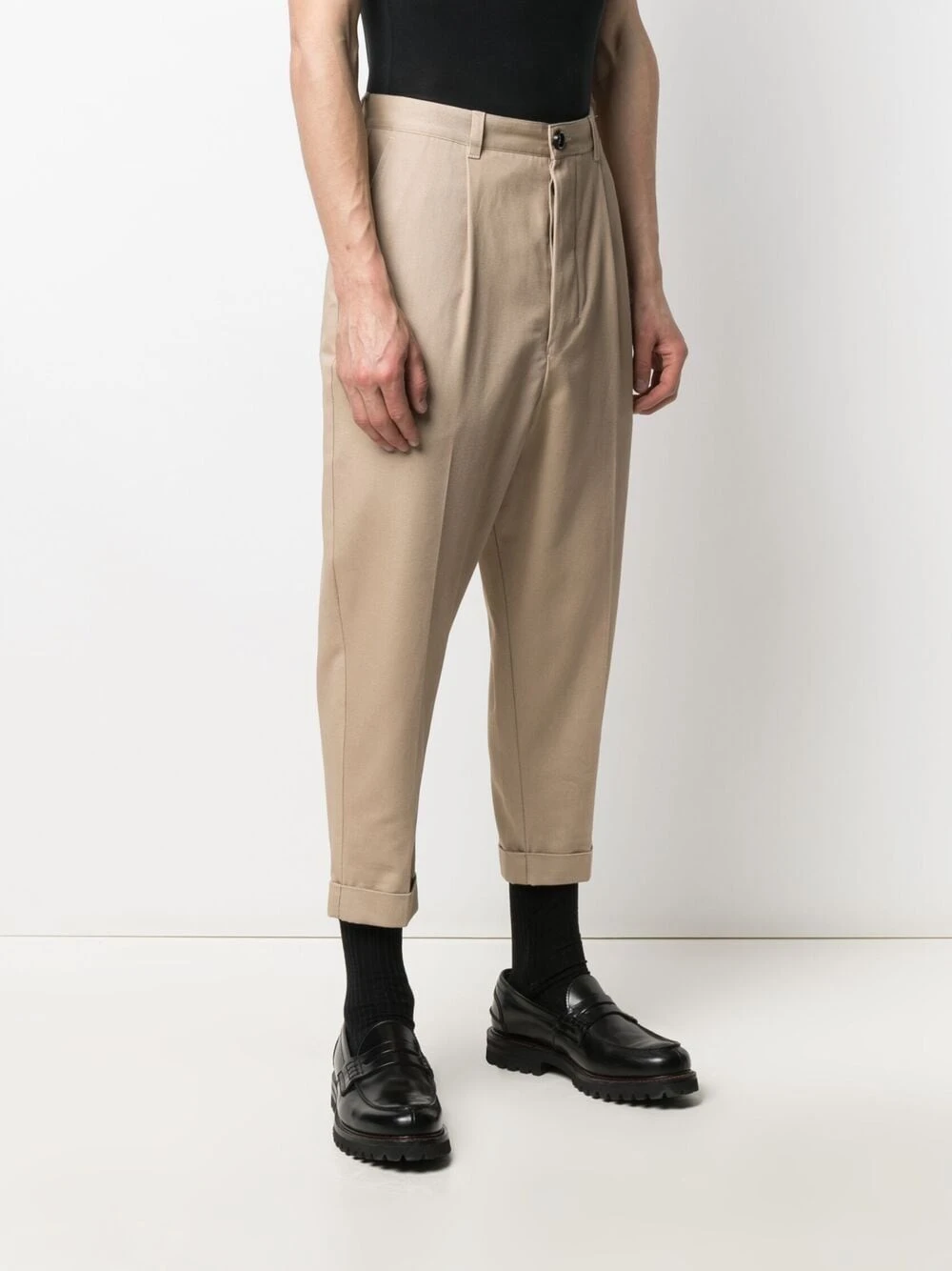 50% Off De Vente AMI Paris Pantalon chino à coupe fuselée homme 3 AMI Paris pantalon chino à coupe fuselée