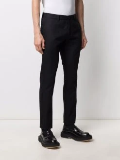 AMI Paris pantalon chino Ami de Cœur à patch logo
