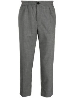 AMI Paris pantalon court à taille élastique