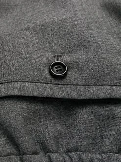 AMI Paris pantalon court à taille élastique