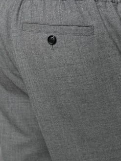 AMI Paris pantalon court à taille élastique