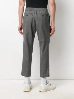 AMI Paris pantalon court à taille élastique