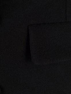 AMI Paris manteau cintré à simple boutonnage