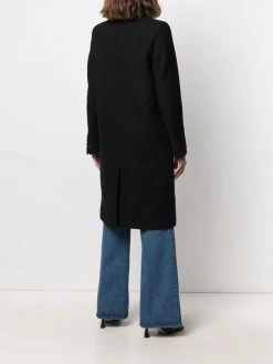 AMI Paris manteau cintré à simple boutonnage