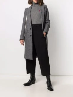 AMI Paris manteau à simple boutonnage